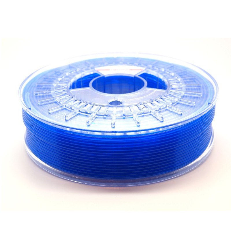 FabConstruct PETG Filament 2,85mm transparent blau 750g