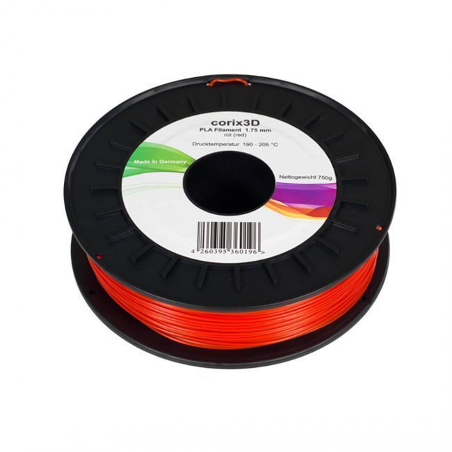 Corix3D Soft PLA Pro 3.00 mm, 750g rot